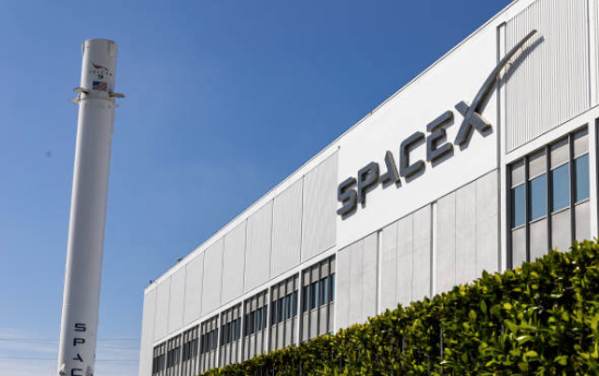 Space X building image